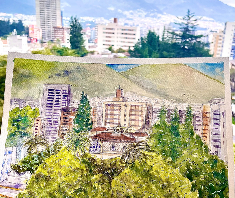 Crea, Dibuja, Inspira con Urbansketchers Quito