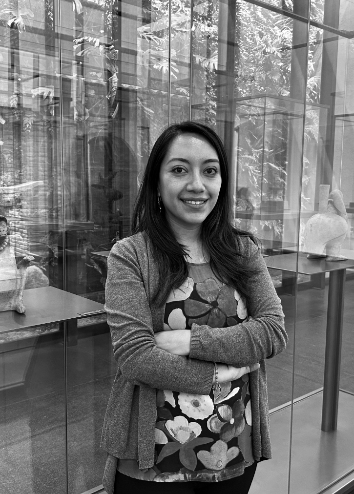 Foto de la ponente PhD(c). Tamia Viteri