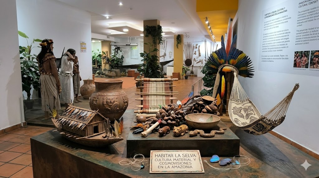 Imagen de la ponencia del Museo Abya Yala - UPS