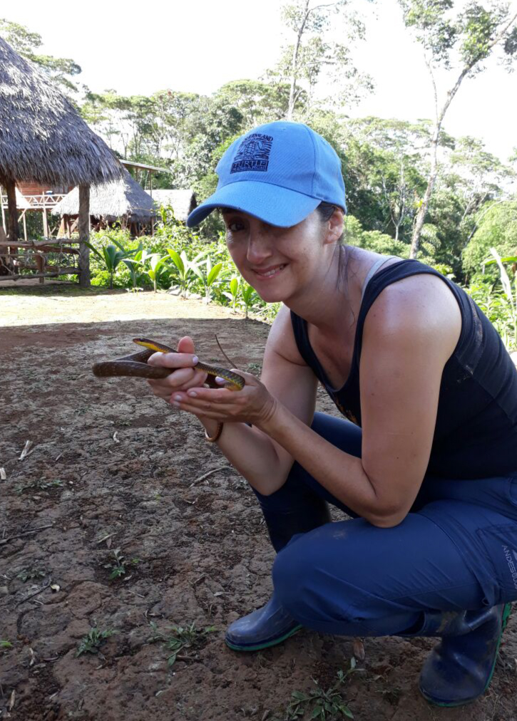 Foto de la ponente MSc. María Elena Barragán Paladine