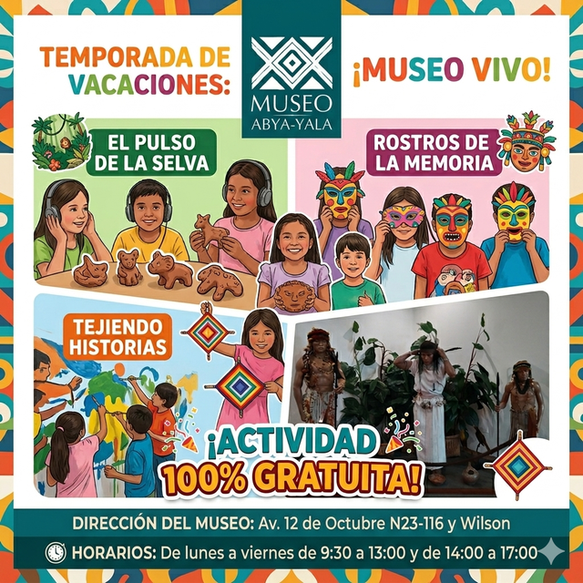 Vacacionales 2026 en el Abya – Yala