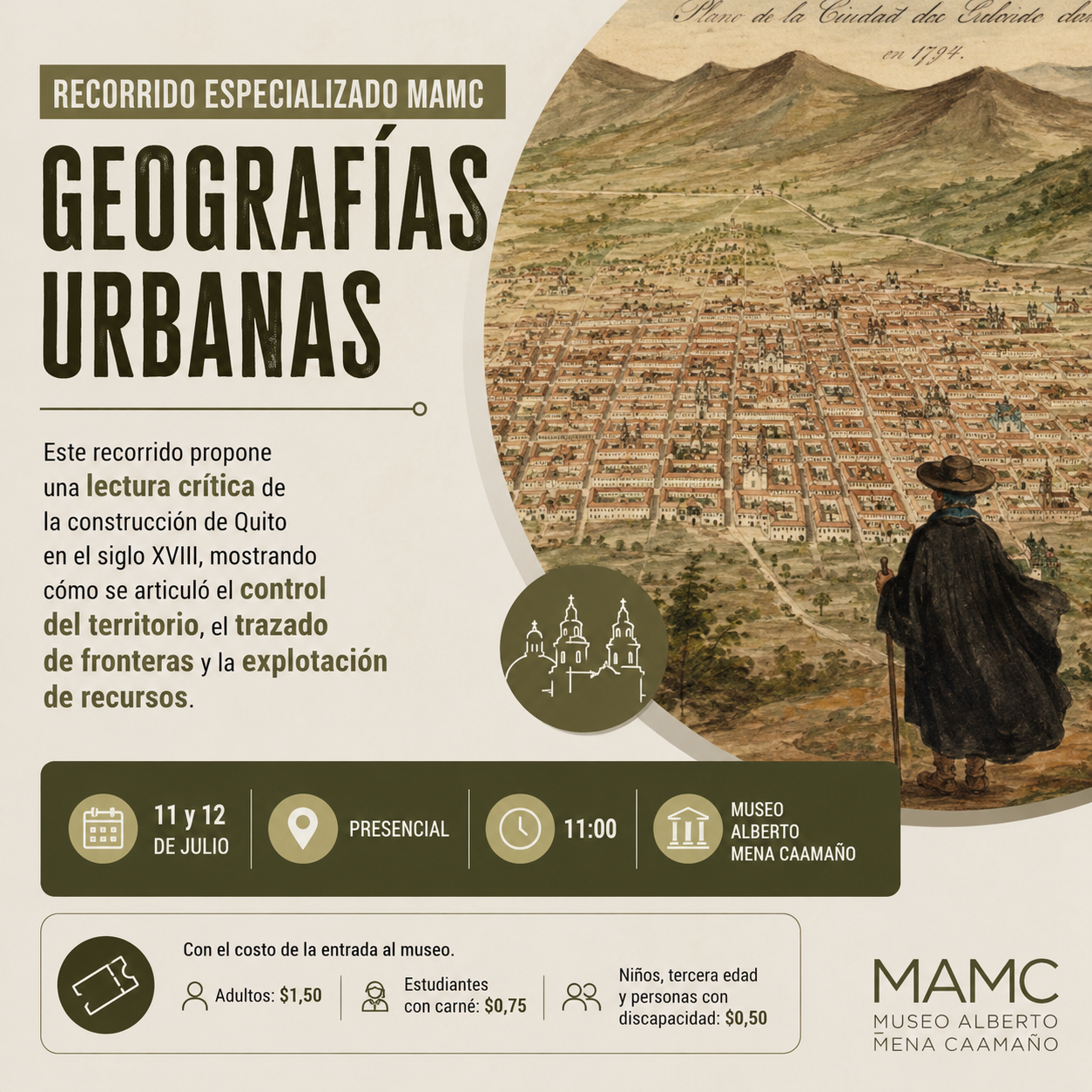 Recorrido especializado MAMC «Geografías urbanas»