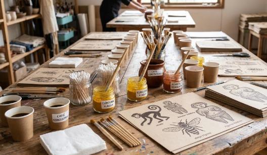 DÍA INTERNACIONAL DE LA CULTURA Conectando con la Cultura mediante la Pintura Ancestral