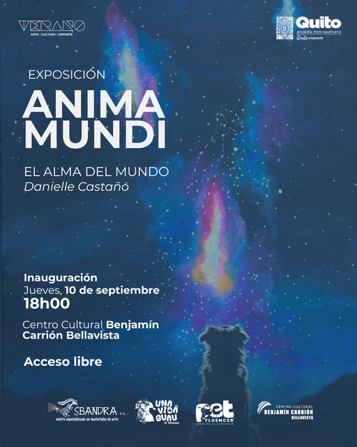 Inauguración de la exposición: «Anima Mundi: El alma del mundo» de la artista Danielle Castaño