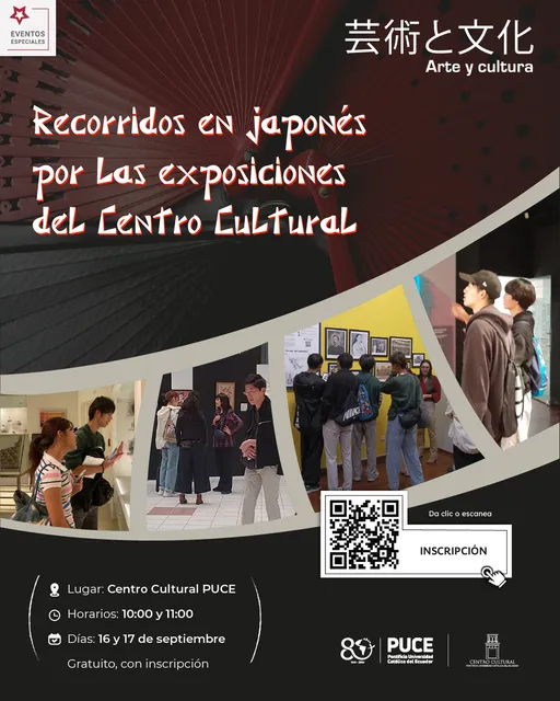 Recorridos en japonés por las exposiciones del Centro Cultural